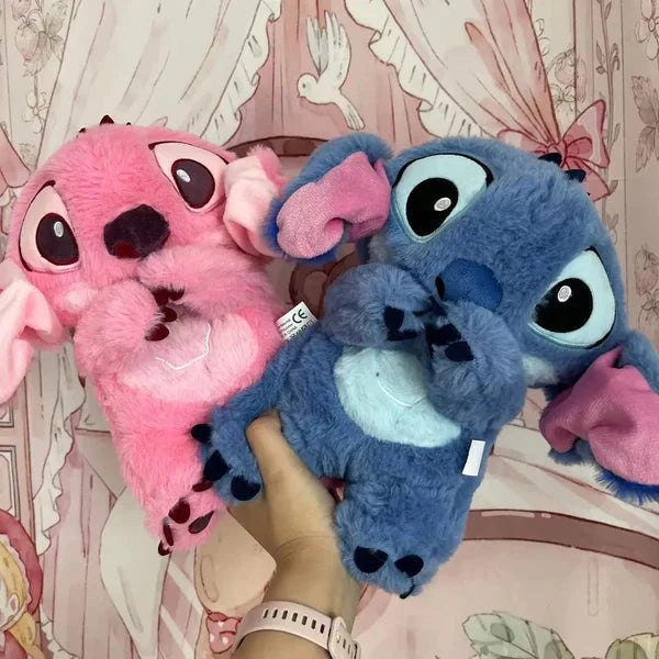 Ademende stitch-knuffel