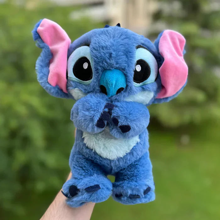 Ademende stitch-knuffel