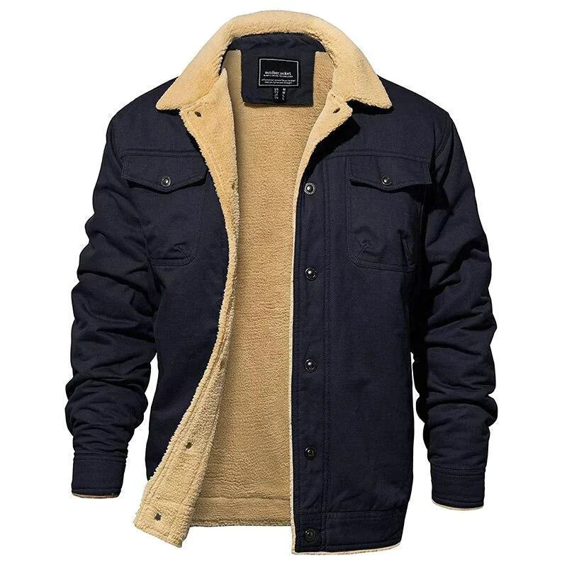 Heren Sherpa Lined Outdoor Jack