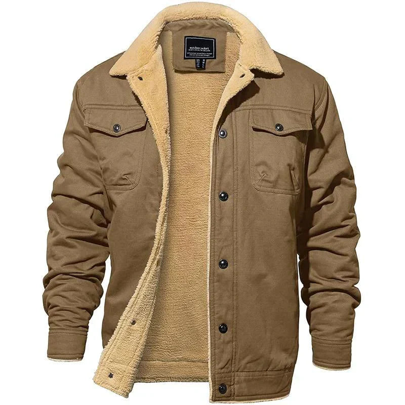 Heren Sherpa Lined Outdoor Jack
