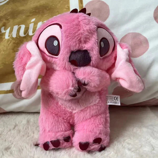 Ademende stitch-knuffel